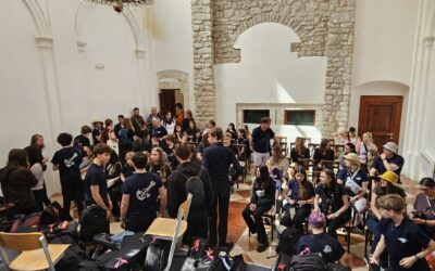 Kanadski zbor u posjeti školi