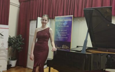 Dorotea Bagović na međunarodnom natjecanju